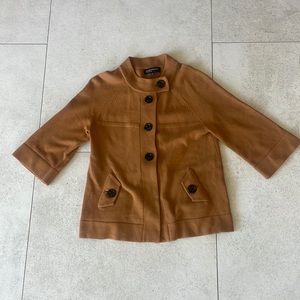 Tan Jones NY button cardigan